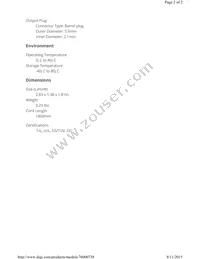 76000738 Datasheet Page 2