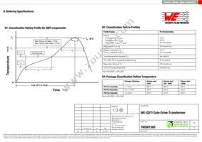 760301305 Datasheet Page 2