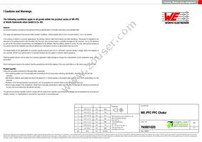 760801020 Datasheet Page 4