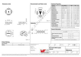 76889430100 Datasheet Cover