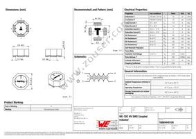 76889440100 Datasheet Cover