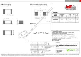 782762301 Datasheet Cover