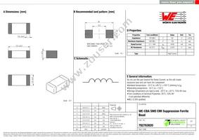 782763820 Datasheet Cover