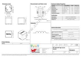 7843320270 Datasheet Cover