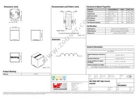 7843340033 Datasheet Cover