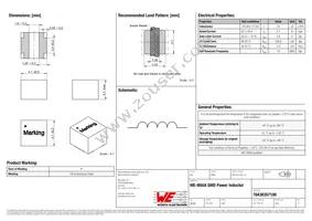 78438357100 Datasheet Cover