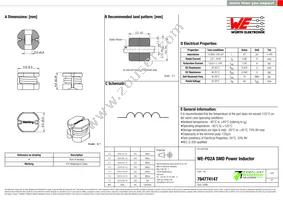 784774147 Datasheet Cover