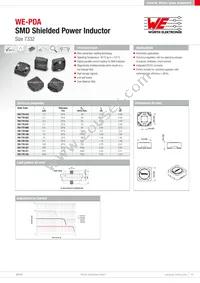 784775012 Datasheet Page 17