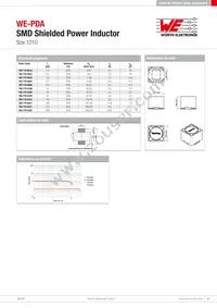 784775012 Datasheet Page 21