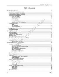 78M6610+LMU/D01T Datasheet Page 2