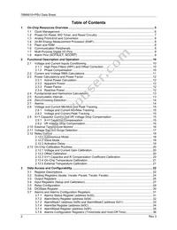 78M6610+PSU/B00T Datasheet Page 2