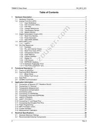 78M6612-MR/F/P2 Datasheet Page 2