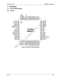 78M6631-IM/F/P2 Datasheet Page 23