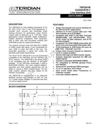 78P2241B-IGT/F Datasheet Cover