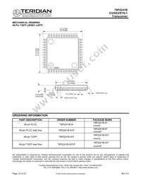 78P2241B-IGT/F Datasheet Page 23