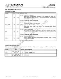 78P2351R-IMR/F Datasheet Page 16