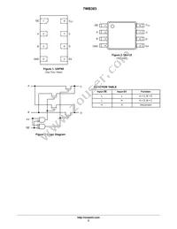 7WB383CMX1TCG Datasheet Page 2