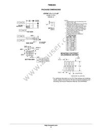 7WB383CMX1TCG Datasheet Page 8