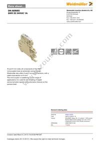 8008110000 Datasheet Cover