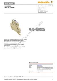 8008160000 Datasheet Cover