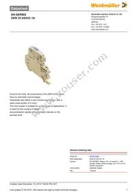 8016610000 Datasheet Cover