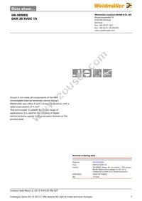 8019610000 Datasheet Cover