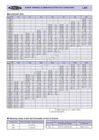 80LSW100000MEFC90X151 Datasheet Page 2