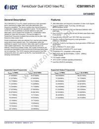 810001DKI-21LF Datasheet Cover