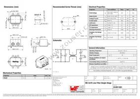 810911001 Datasheet Cover