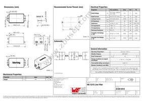 810913010 Datasheet Cover