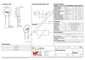 820524611 Datasheet Cover