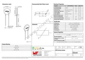 820543001 Datasheet Cover