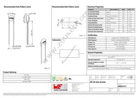 820551311 Datasheet Cover