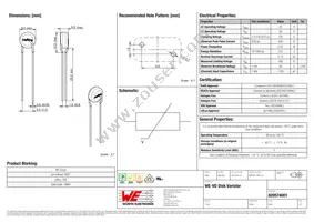 820574001 Datasheet Cover