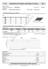 82306050029 Datasheet Cover