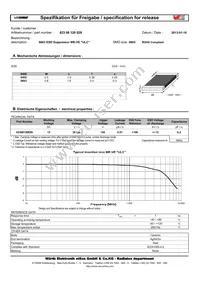 82306120029 Datasheet Cover