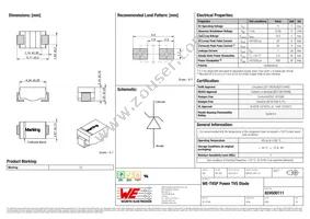 824500111 Datasheet Cover