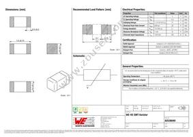 82536040 Datasheet Cover