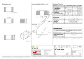 82536110 Datasheet Cover