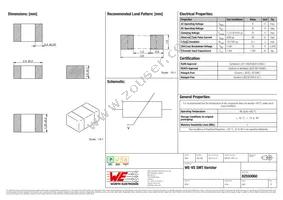 82550060 Datasheet Cover