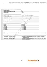 8275190000 Datasheet Page 2