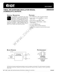 83032AGILFT Datasheet Cover