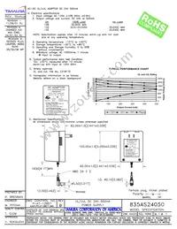 835AS24050 Datasheet Cover