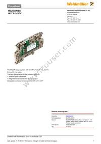 8365980000 Datasheet Cover