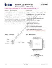 83940BYLFT Datasheet Cover