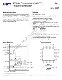 84021BYLF Datasheet Cover