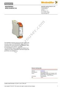 8418250000 Datasheet Cover