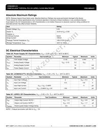 843081AGI-33LFT Datasheet Page 3