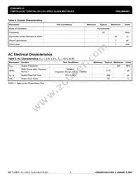 843081AGI-33LFT Datasheet Page 4