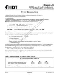 8431AMI-21LFT Datasheet Page 12